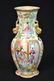 Rose Medallion Brush Box and Vase Circa 1860 - 2