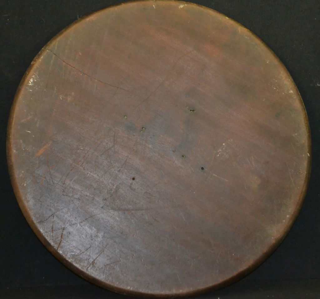 American Mahogany Dish Top For Candle Stand (1 of 5)