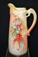 Jean Pouyat Limoges French Hand Painted Tankard Pitcher