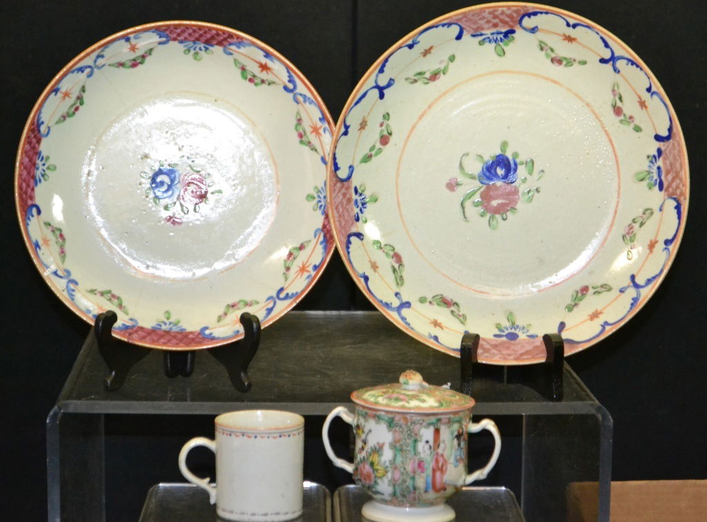 Grouping Of 19thC Chinese Export Porcelain (1 of 4)