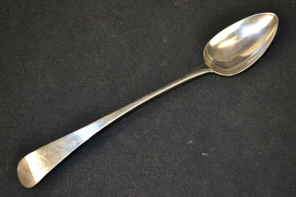 George III Sterling Silver Stuffing Spoon London (1 of 3)