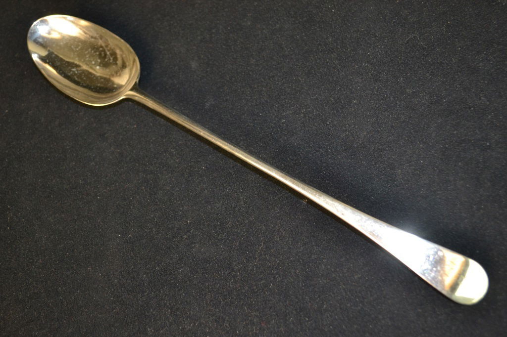 Sterling Silver Stuffing Spoon Edinburgh 1788 (1 of 3)