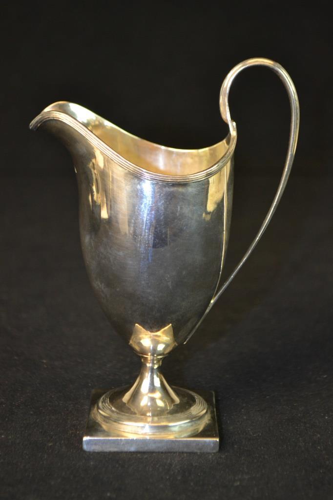 18th C London Sterling Silver Creamer (1 of 3)