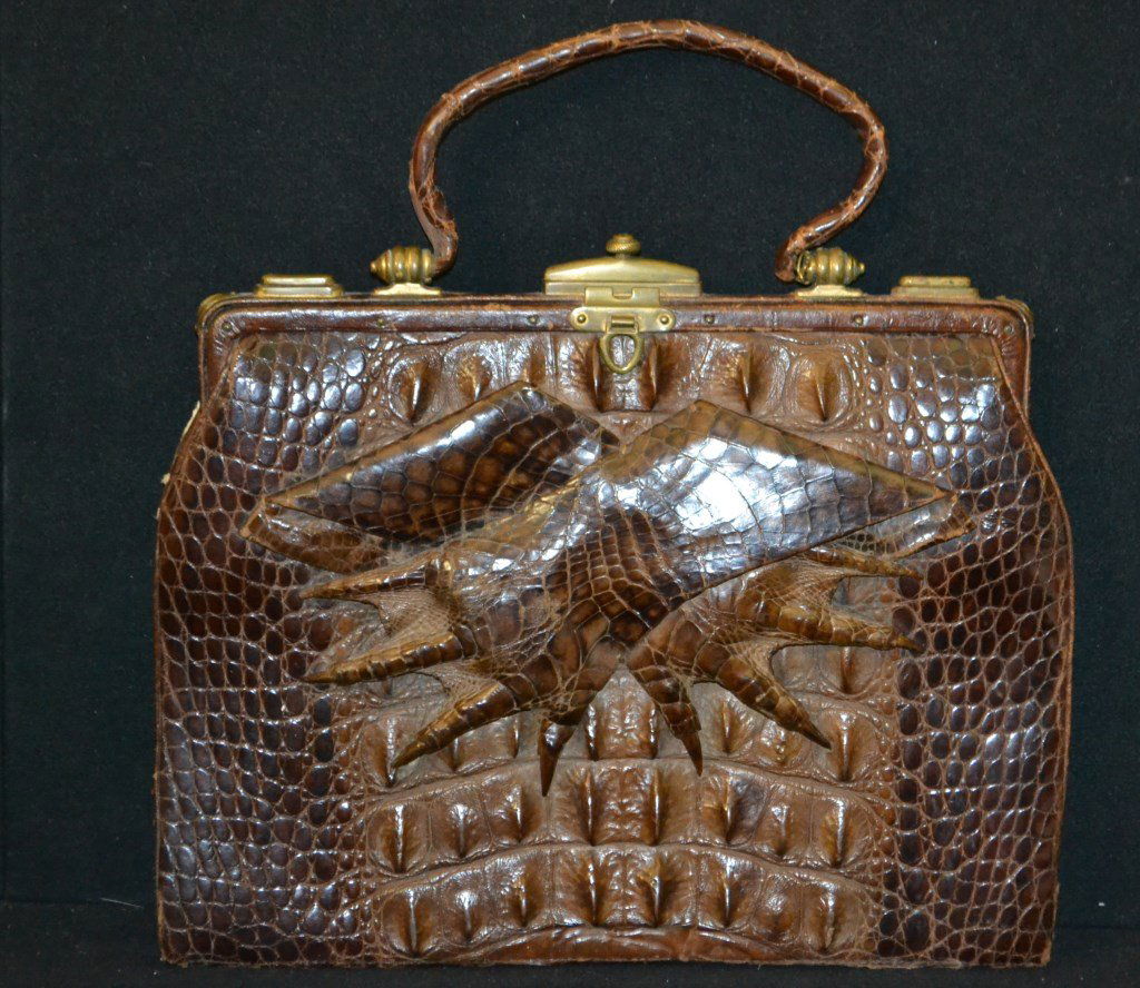 Vintage Alligator Skin Purse (1 of 2)