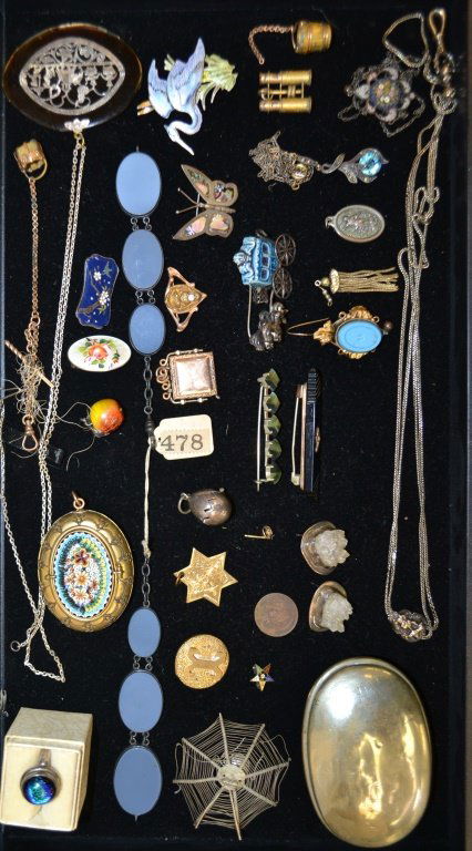 Sterling Silver & Gold Filled Victorian Lot (1 of 1)