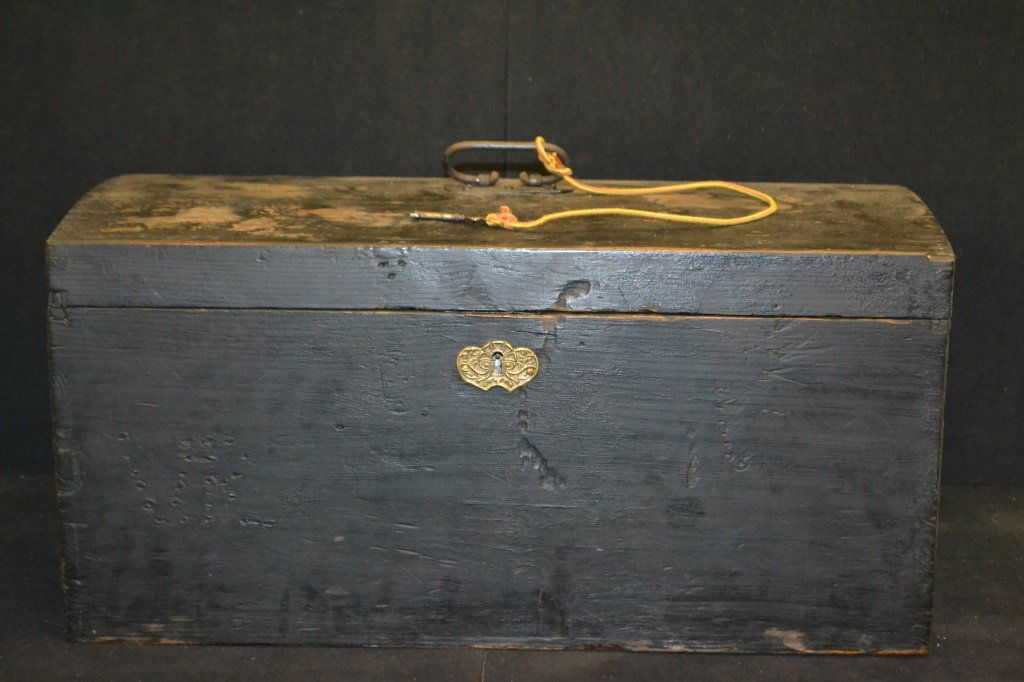 19th C Dome Top Chest (1 of 6)