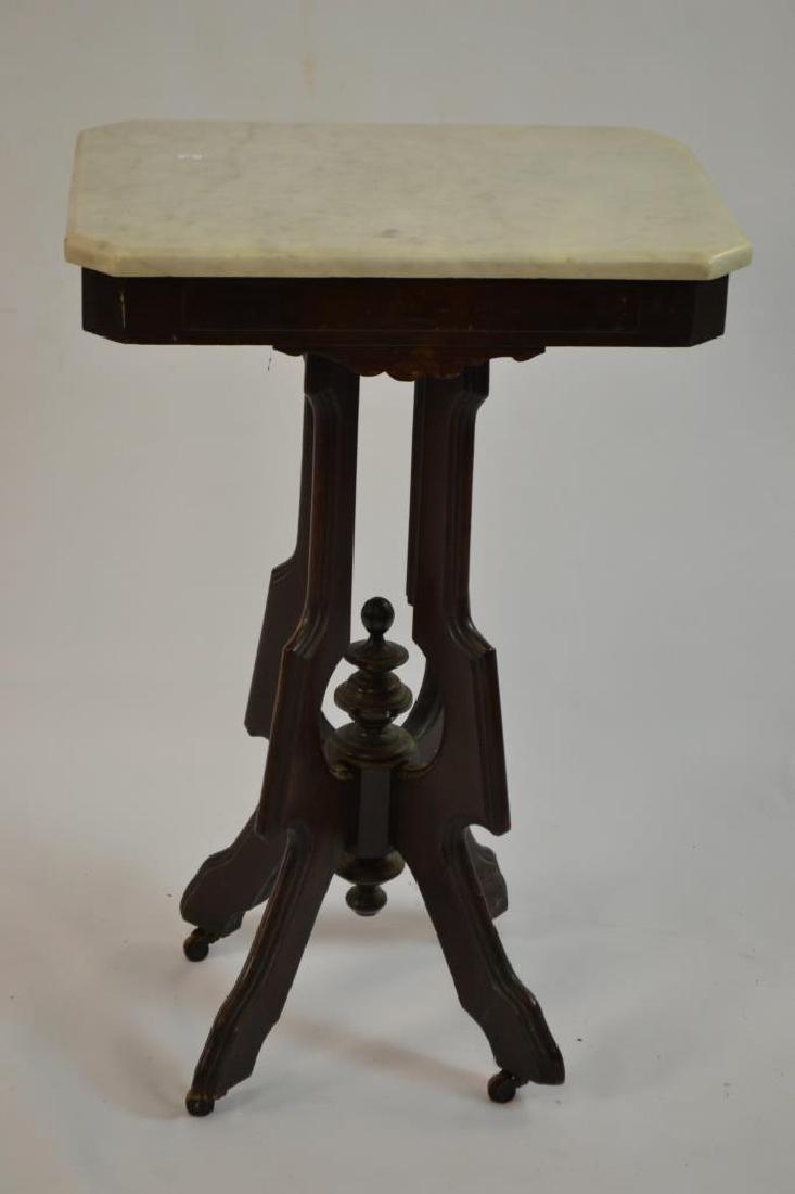 Marble Top Victorian Stand (1 of 2)