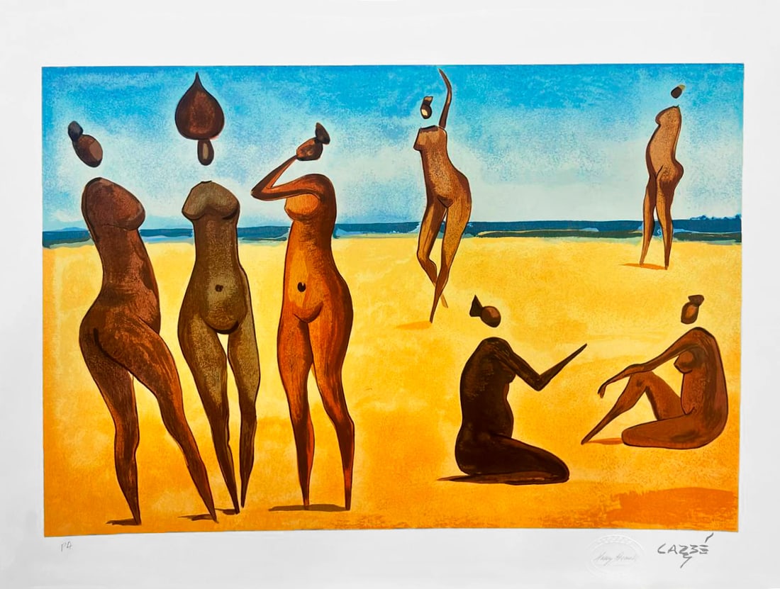 Hector Carybé - Mulheres - Posthumous Limited Edition Serigraph (1 of 3)