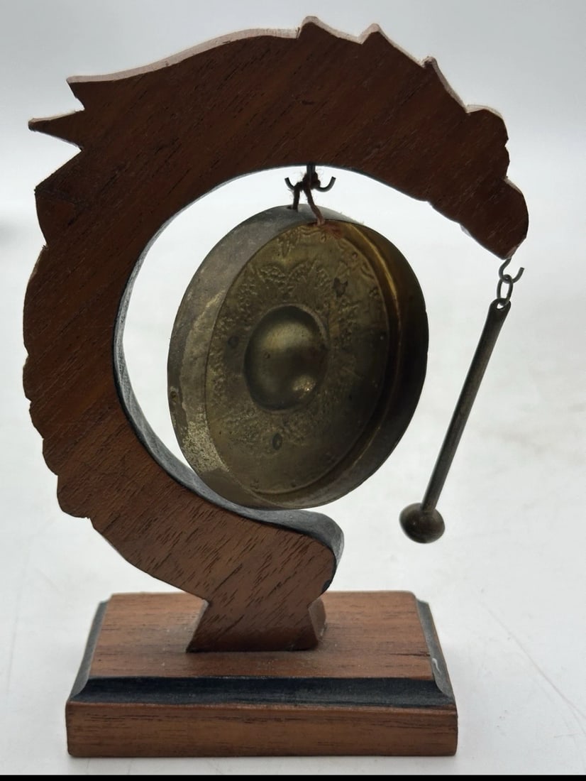 Dragon Shape Brass Dinner Caller - 3