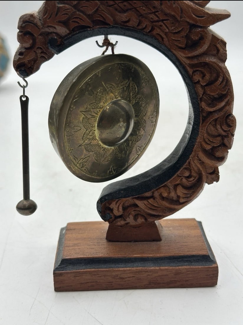 Dragon Shape Brass Dinner Caller - 4