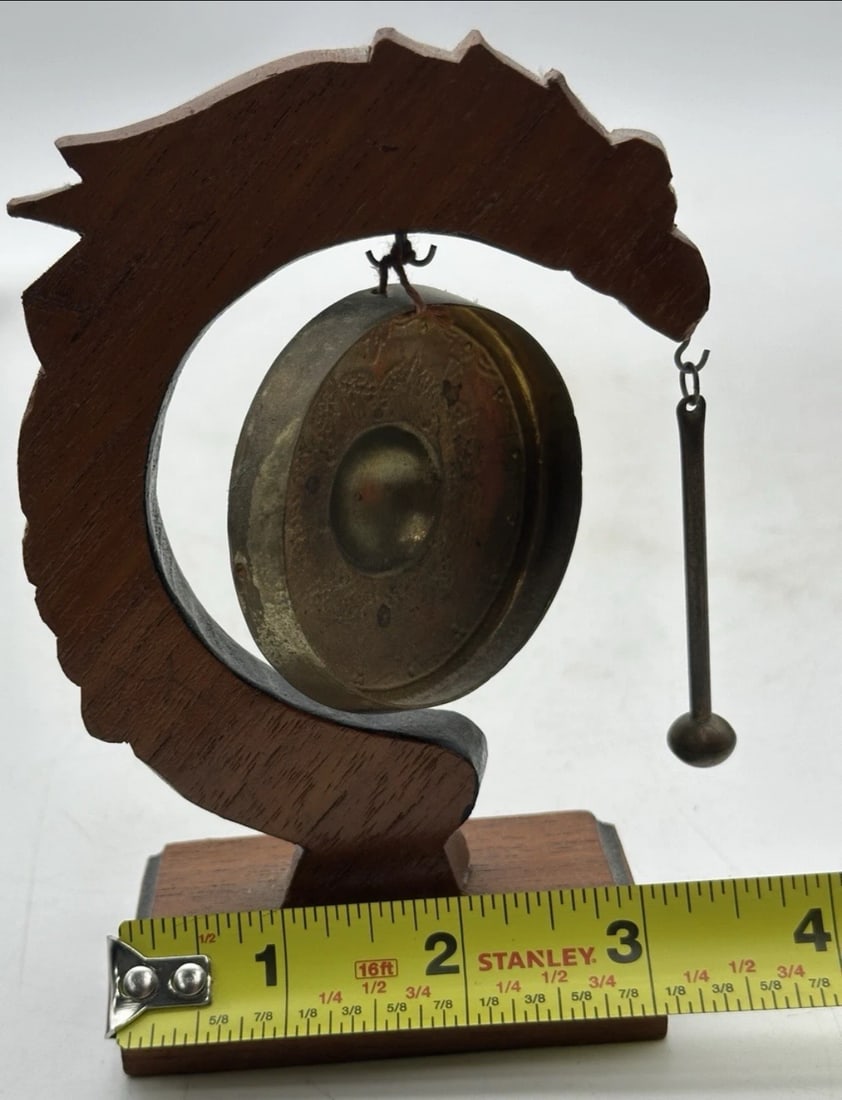 Dragon Shape Brass Dinner Caller - 5