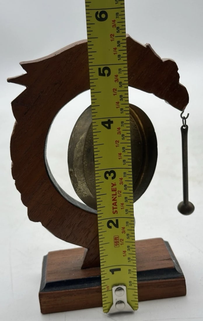 Dragon Shape Brass Dinner Caller - 6