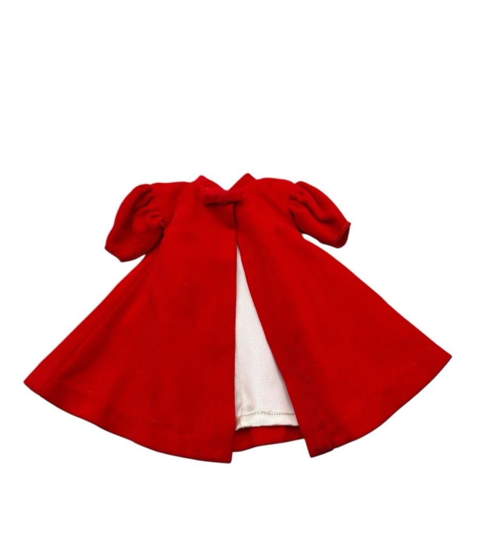 Vintage Barbie Red Flare Coat #939 (1 of 2)