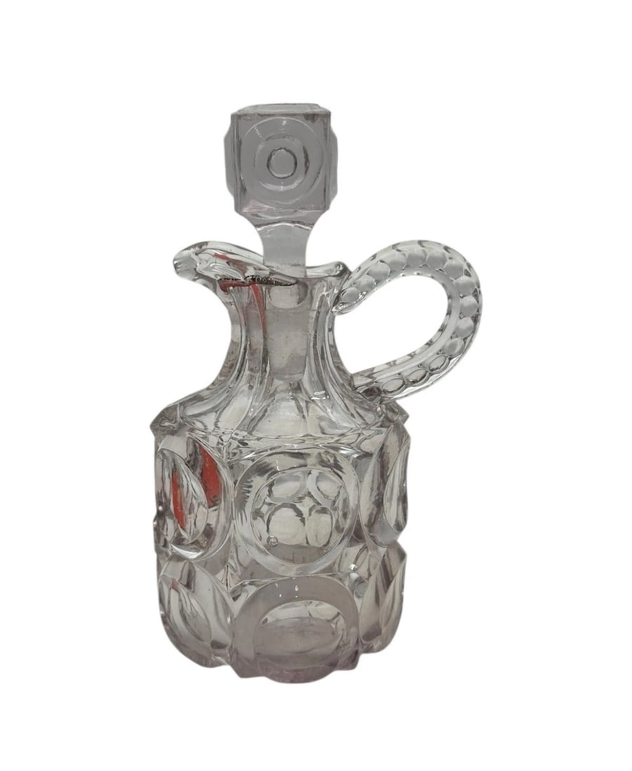 EAPG 1890 Model Flint K P/Model's Bull's Eye Cruet Original Stopper (1 of 5)