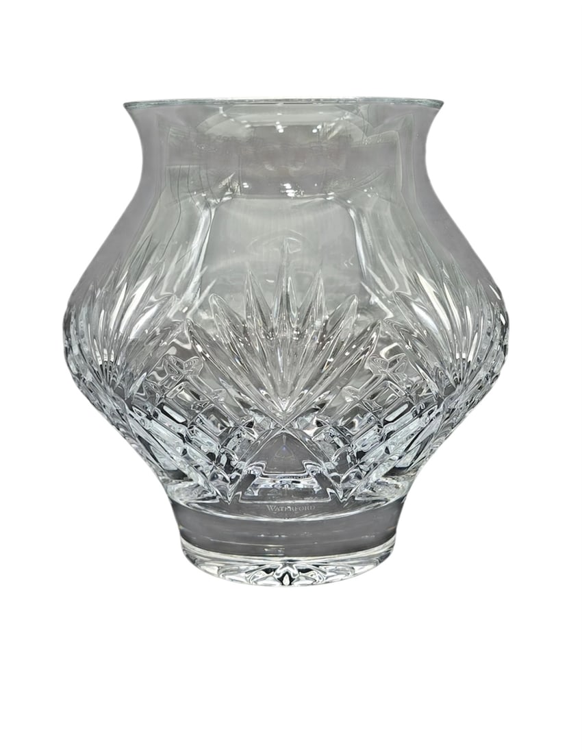 Vintage Waterford Crystal Kelley Cachepot Vase (1 of 7)