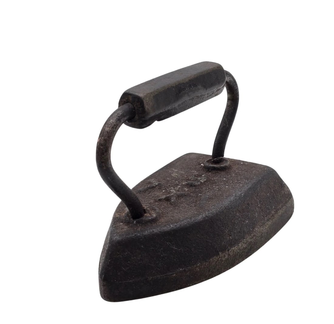 Antique Cast Iron SAD or FLAT IRON #6 -Vintage Iron Door Stop (1 of 4)