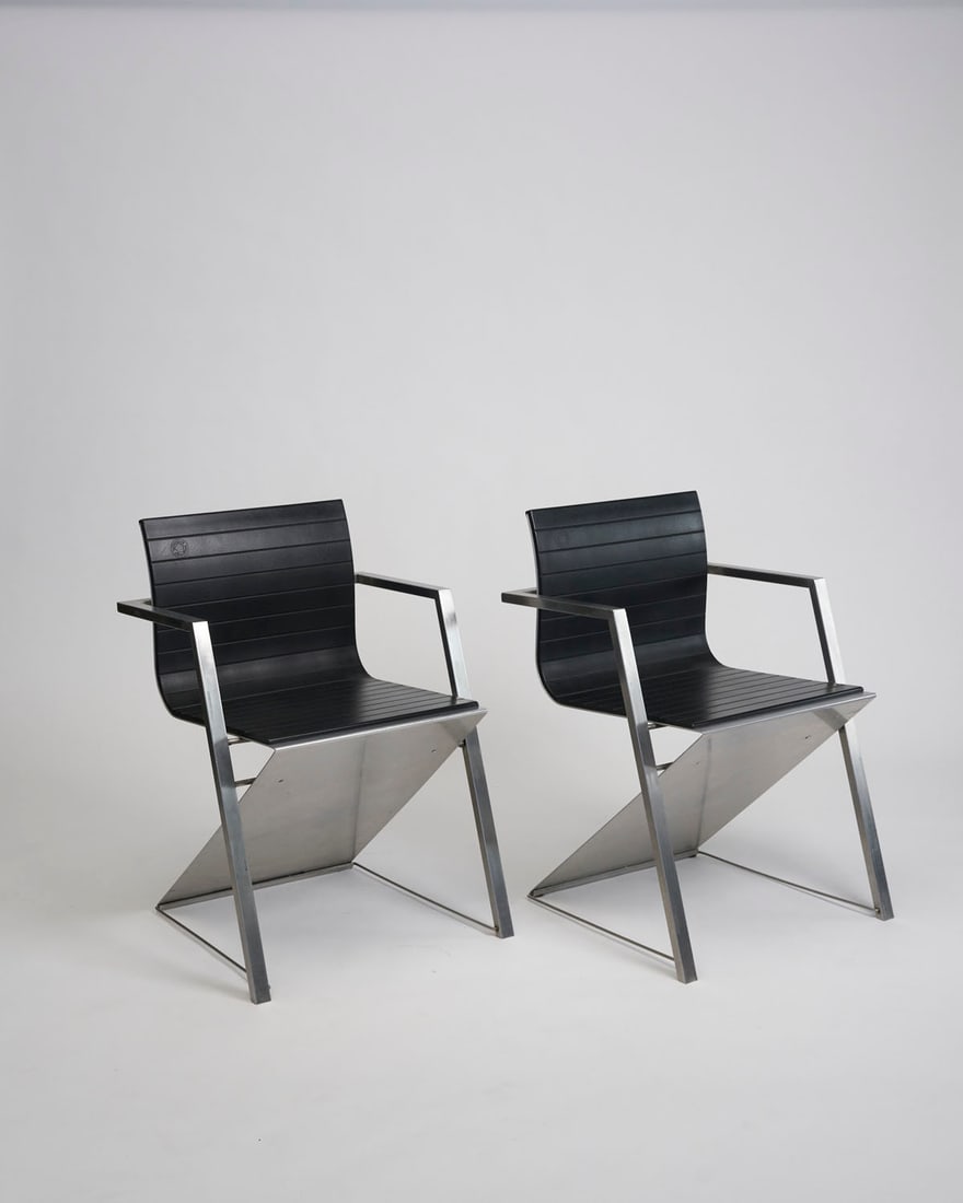 Pentagon Group, Pair of Casino Model "d8" Chairs (1 of 4)