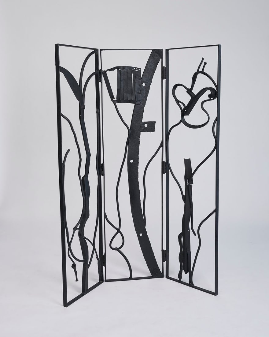 Brutalist Metal Screen (1 of 4)
