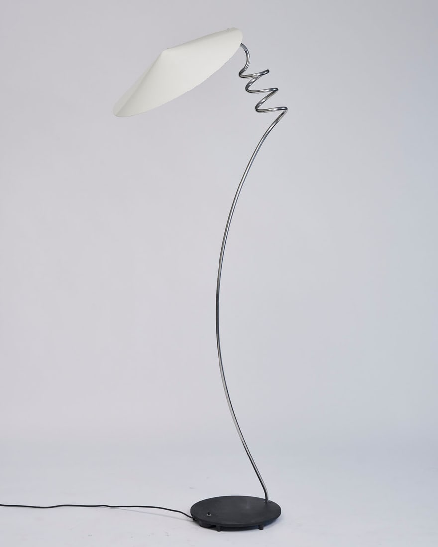 Woka, Chinahut Floor lamp, 1987, Original (1 of 3)