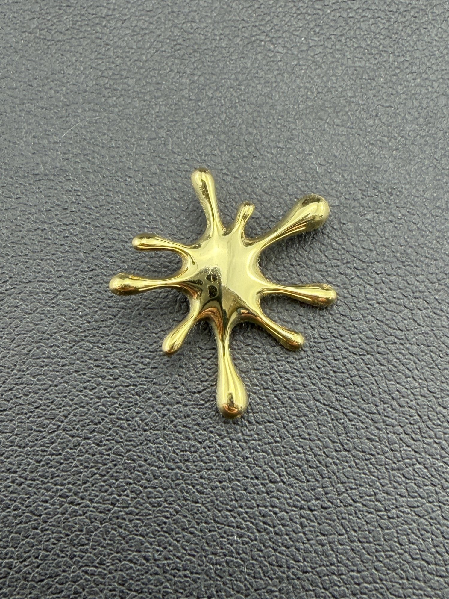 Pendant Brand New Solid 925 Sterling Silver Stamped Gold Electroplated