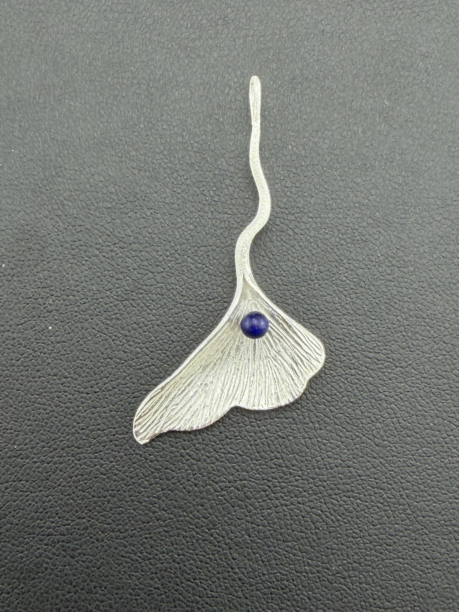 Lapis Lazuli Pendant Brand New Solid 925 Sterling Silver Stamped Gold Electroplated