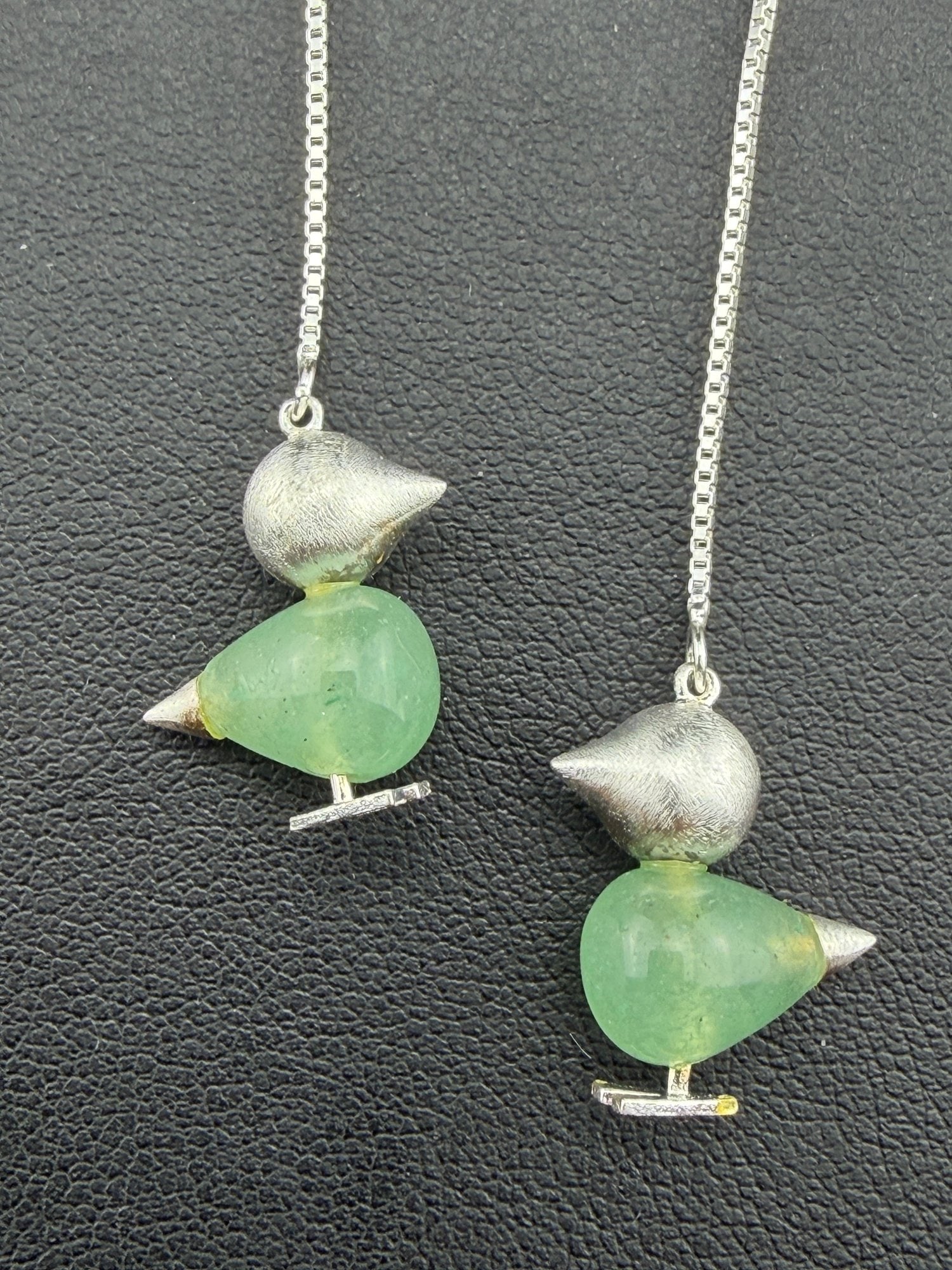 Aventurine Dangle Earrings Brand New Solid 925 Sterling Silver Stamped Gold Electroplated: Please refer to the title and photos for the item description and condition. If you have any questions, please do not hesitate to contact us before placing your bid.We offer combined in-house shipping