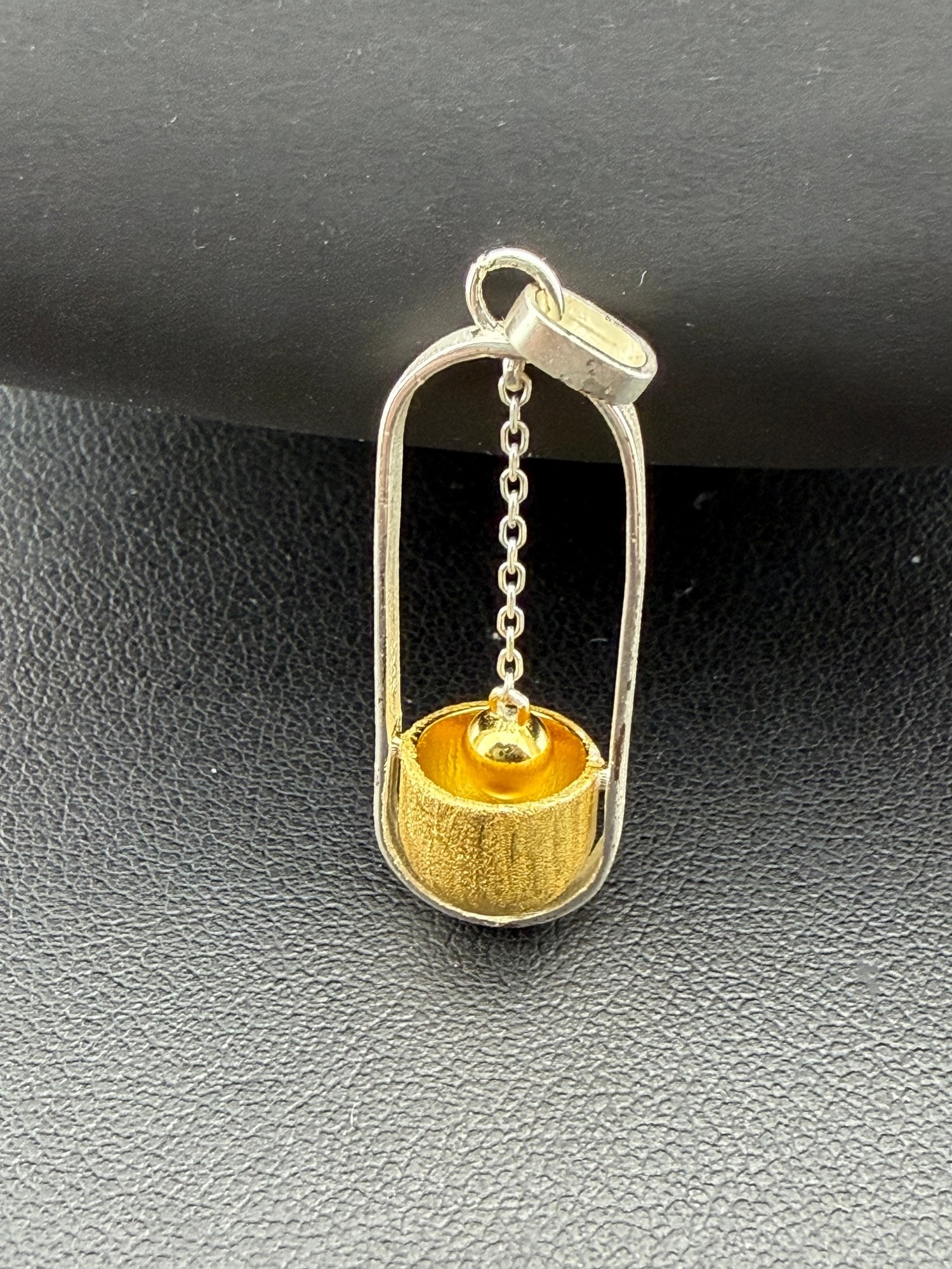 Necklace Brand New Solid 925 Sterling Silver Stamped Gold Electroplated