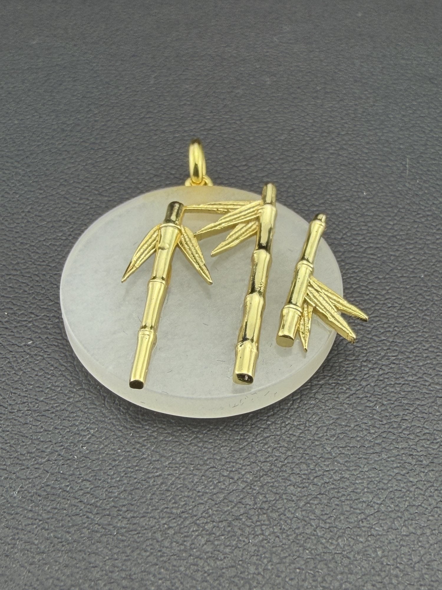 Pendant Brand New Solid 925 Sterling Silver Stamped Gold Electroplated-Quartz