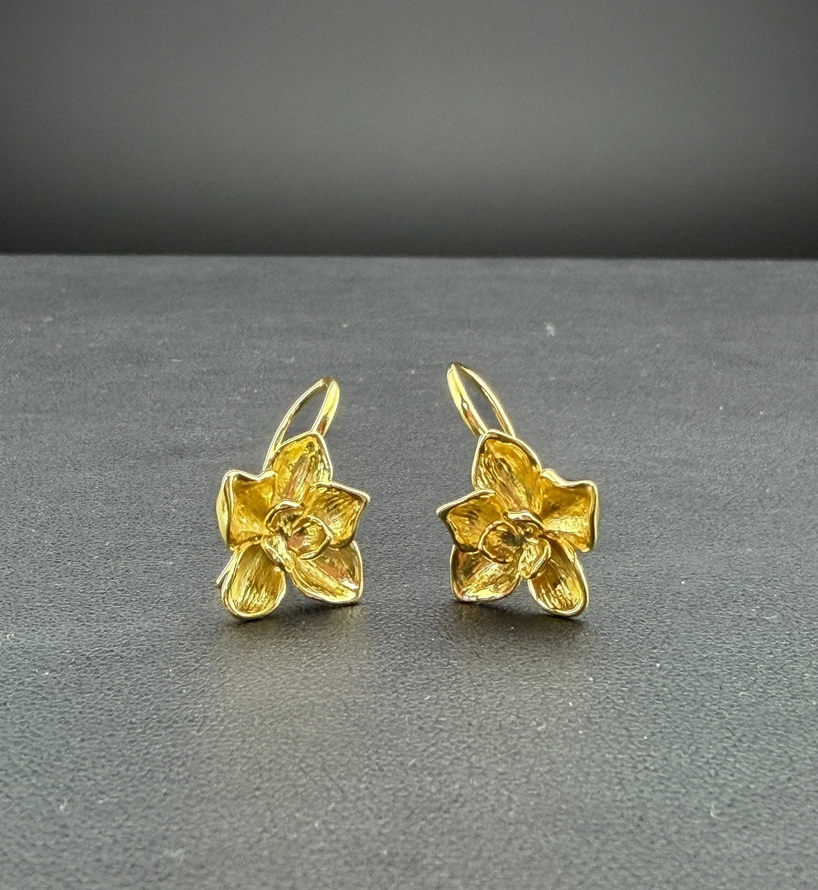 Dangle Earrings Brand New Solid 925 Sterling Silver Stamped Gold Electroplated