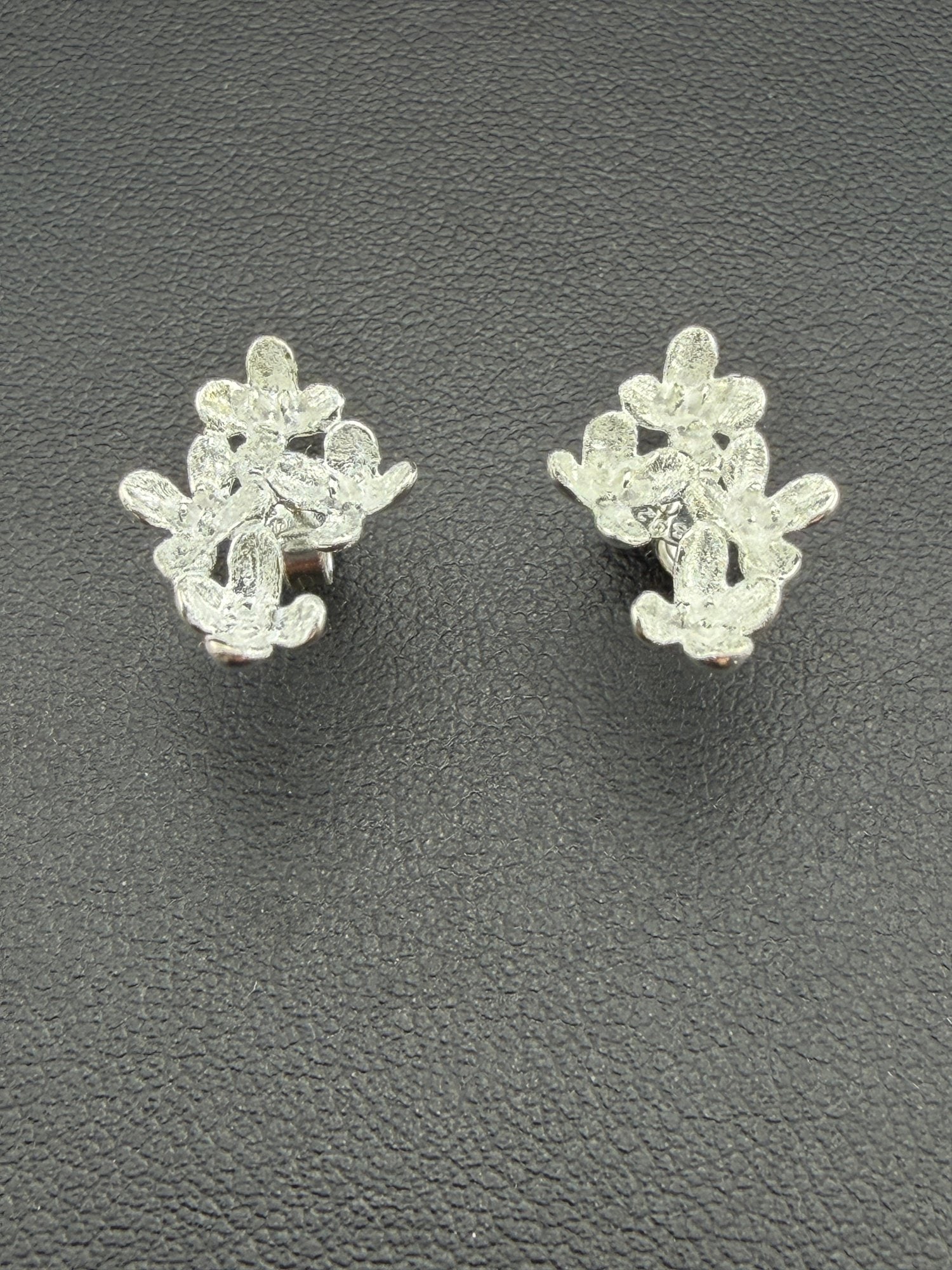Stud Earrings Brand New Solid 925 Sterling Silver Stamped Gold Electroplated