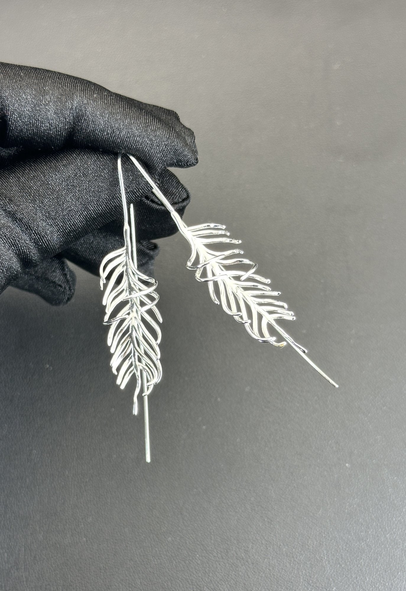 Earrings Brand New 925 Sterling Silver Stamped Gold Electroplated