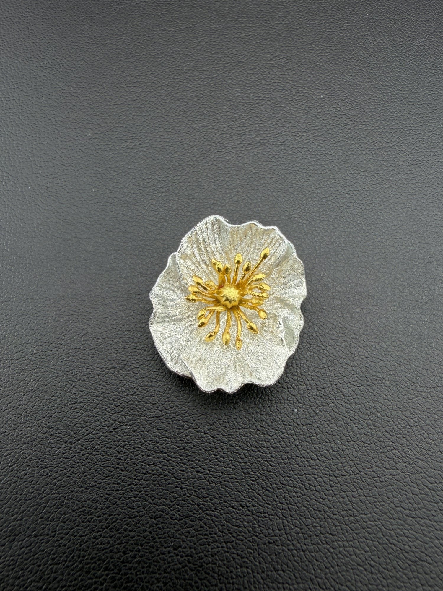 Pendant Brand New Solid 925 Sterling Silver Stamped Gold Electroplated