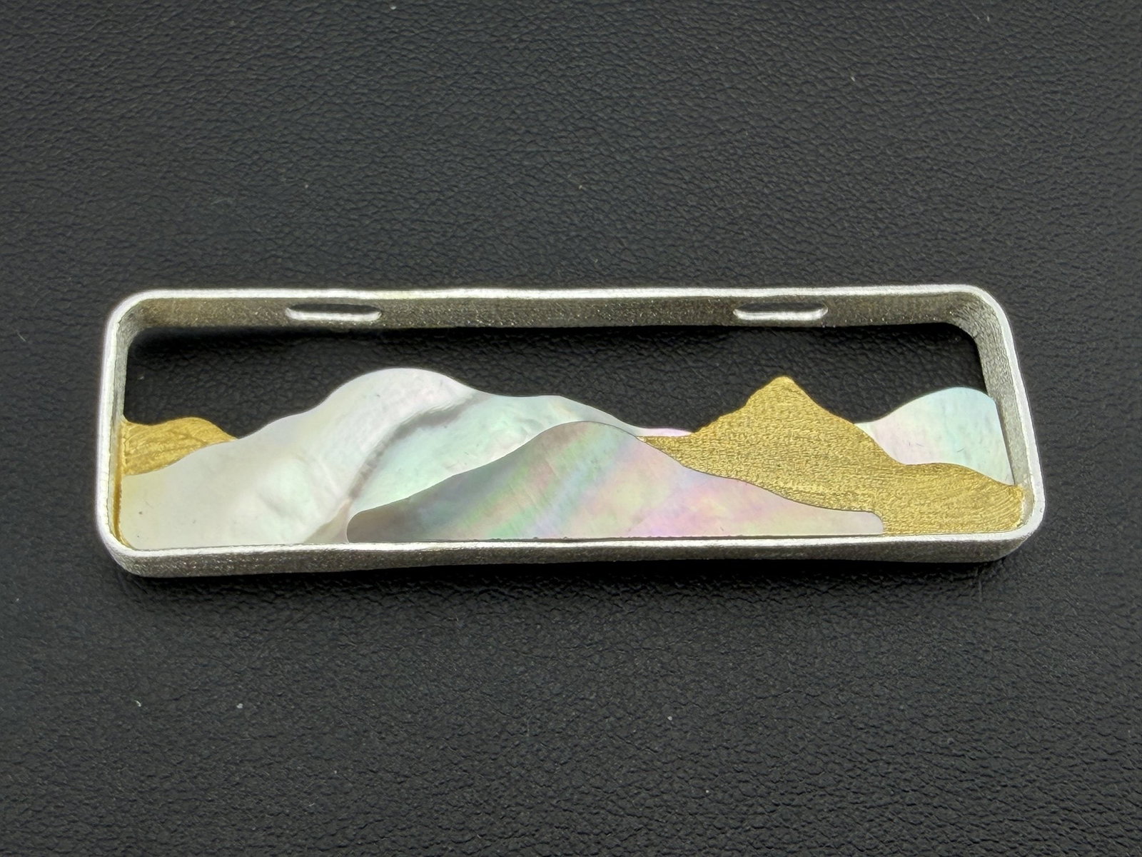 Pendant Brand New Solid 925 Sterling Silver Stamped Gold Electroplated