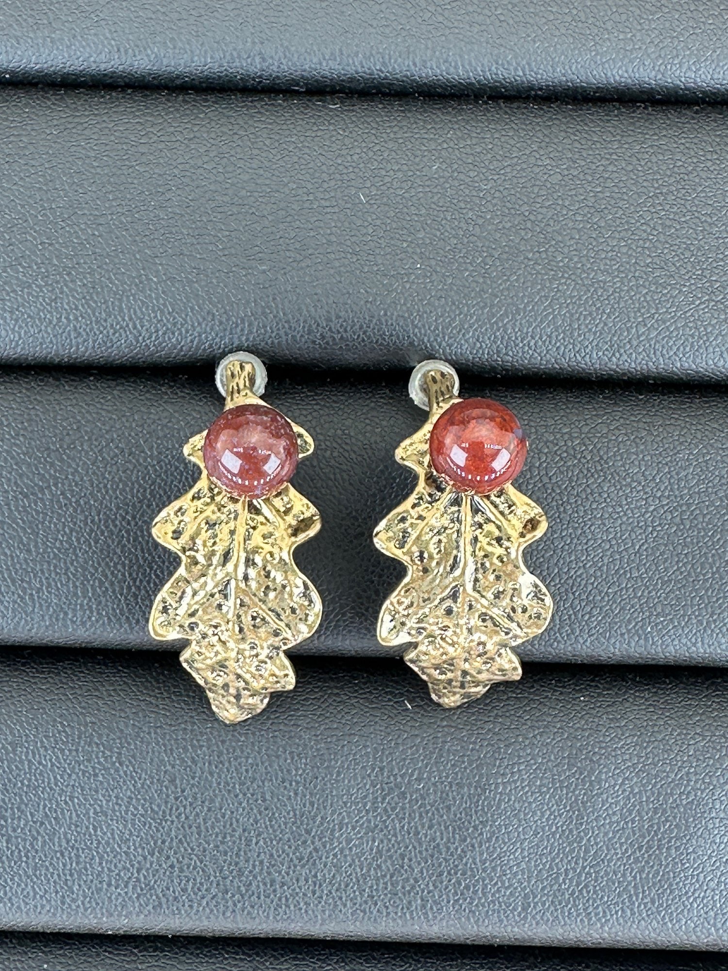 Luxurious Gold Alloy Plated Earrings