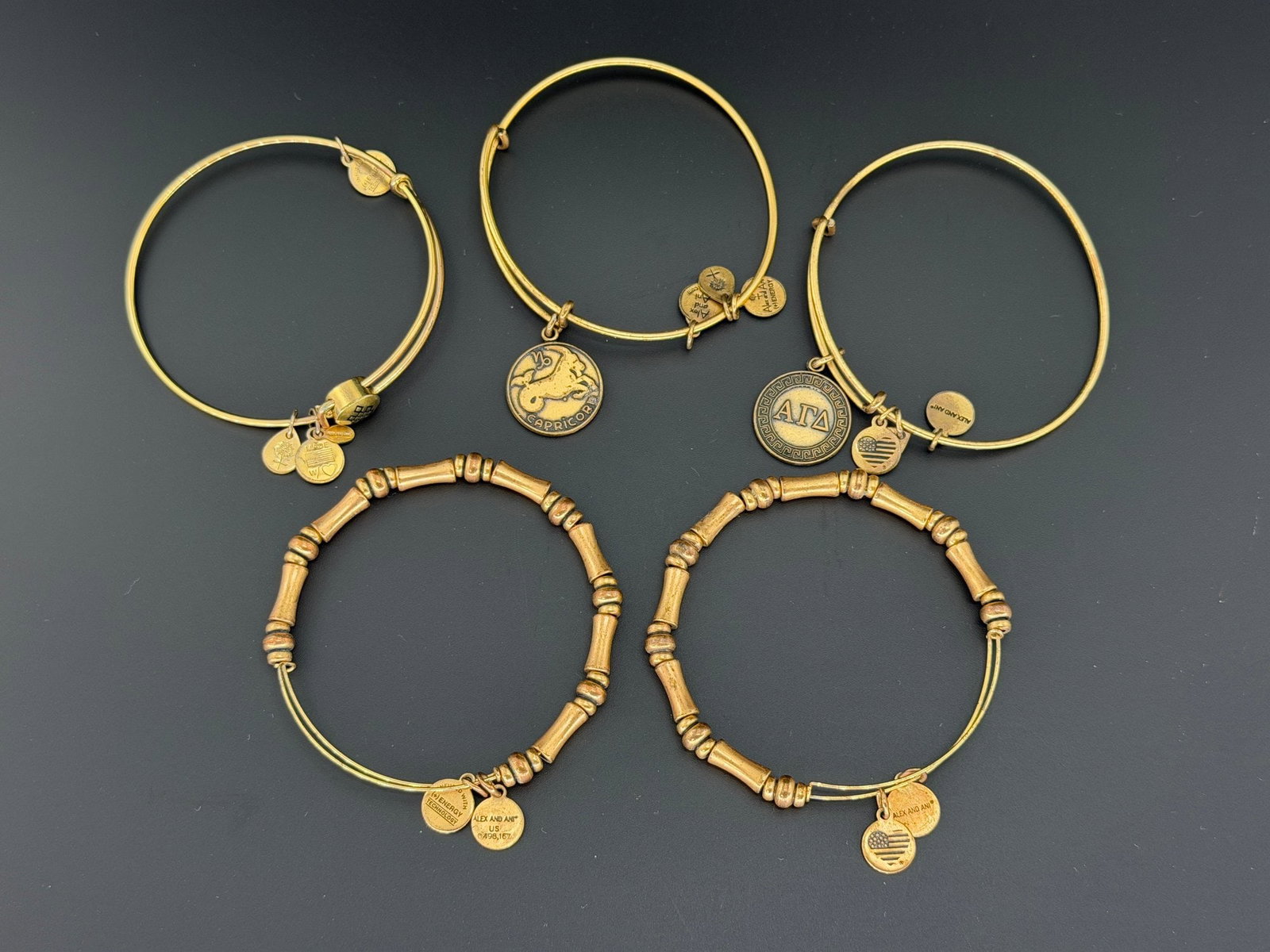 Vintage Alex And Ani Bracelets Mixed Lot