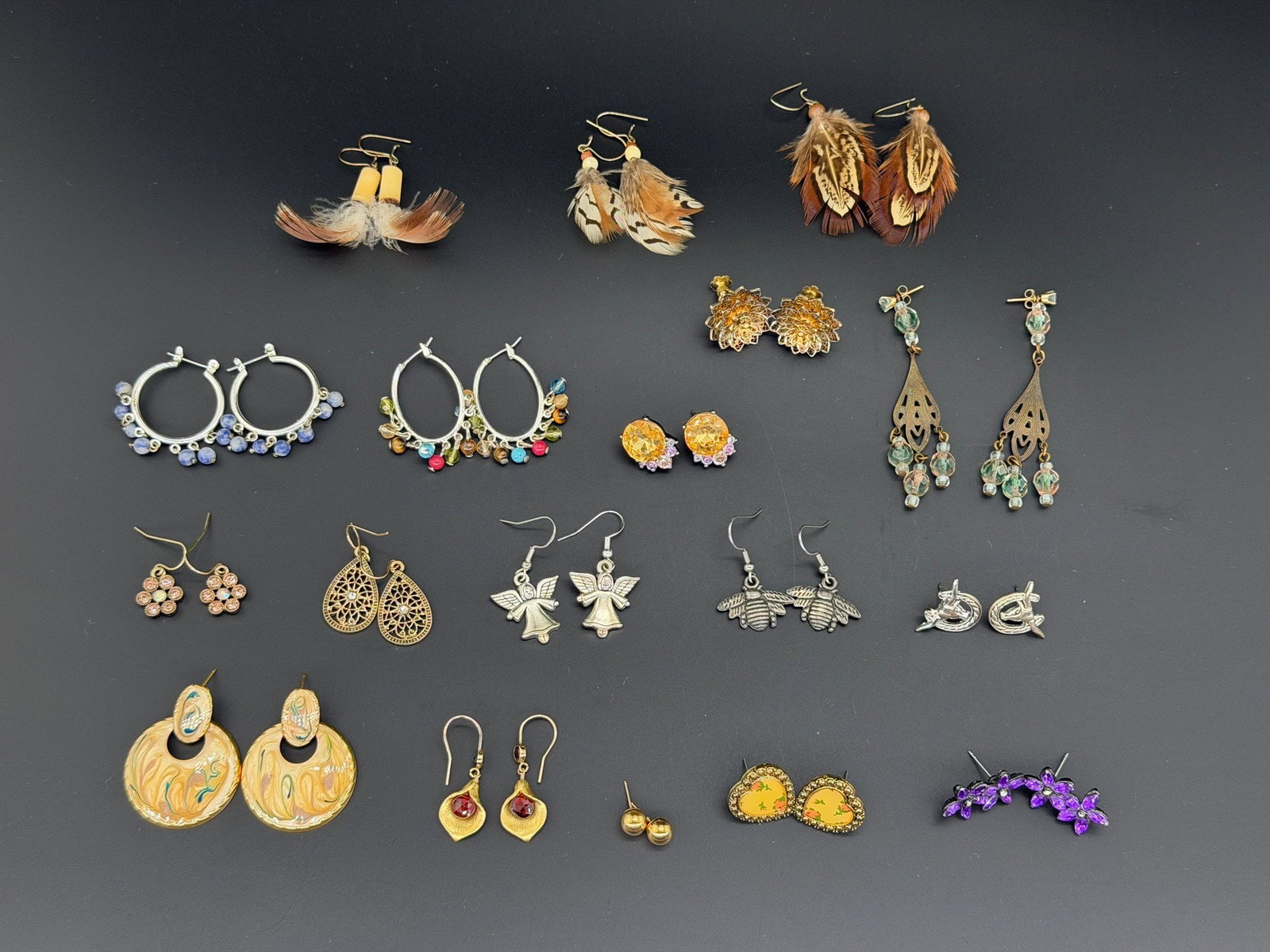 Vintage Earrings Mixed Lot