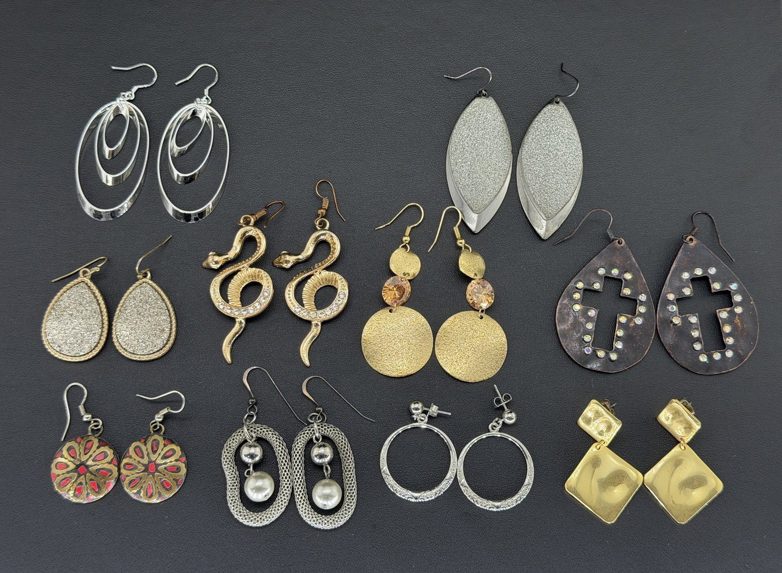 Vintage Earrings Mixed Lot