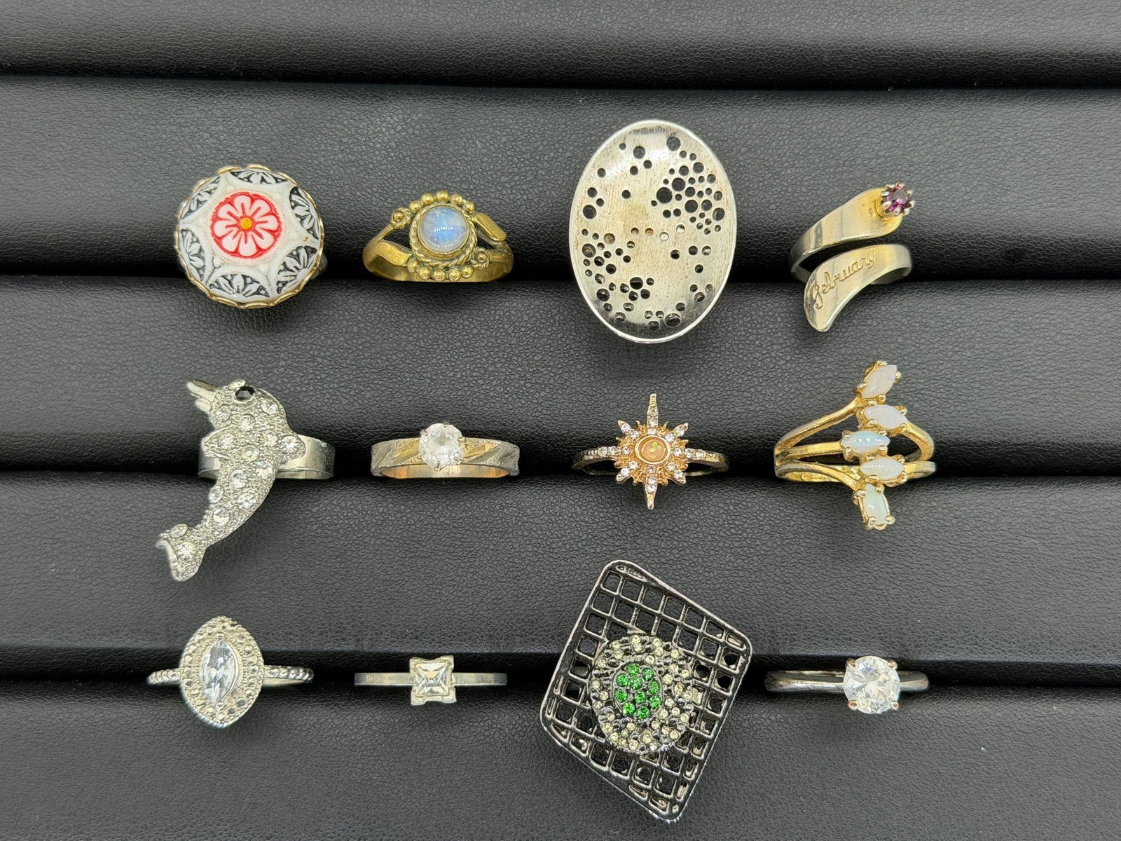 Vintage Rings Mixed Lot (1 of 6)