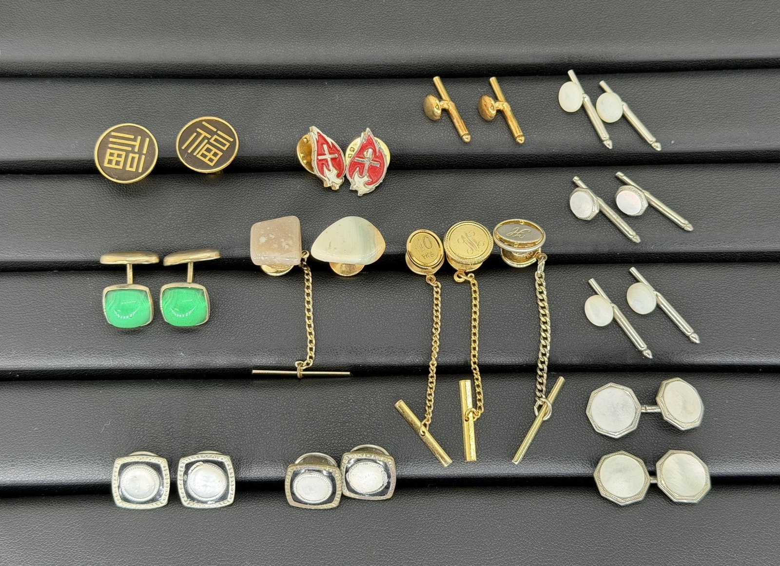 Vintage Cufflinks Mix Lot (1 of 5)