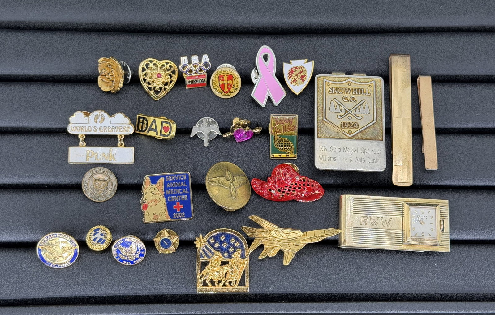 Vintage Pins And Others Mix Lot