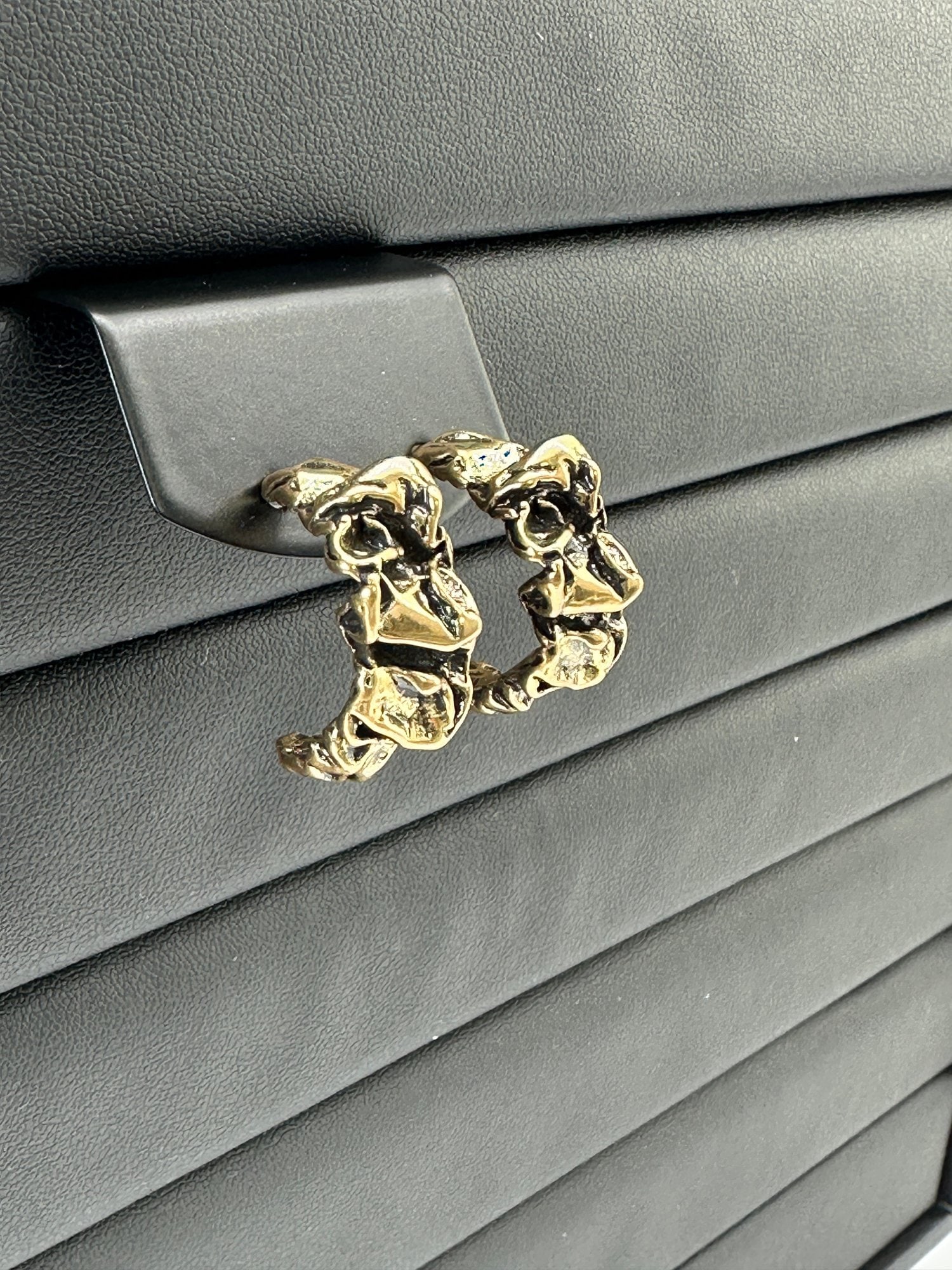 Luxurious Gold Alloy Plated Earrings