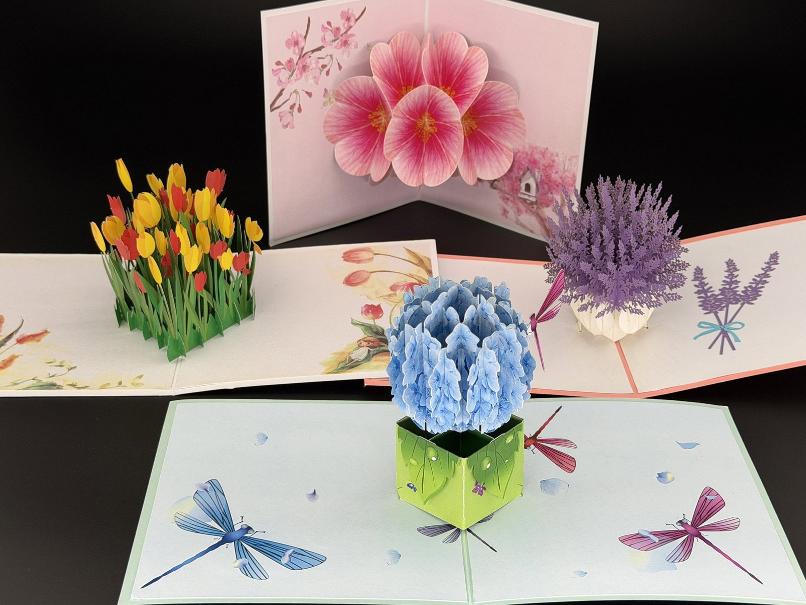 Brand New 3D Pop-up Greeting Cards Mix Lot-4 PCS: Please refer to the title and photos for the item description and condition. If you have any questions, please do not hesitate to contact us before placing your bid.We offer combined in-house shipping