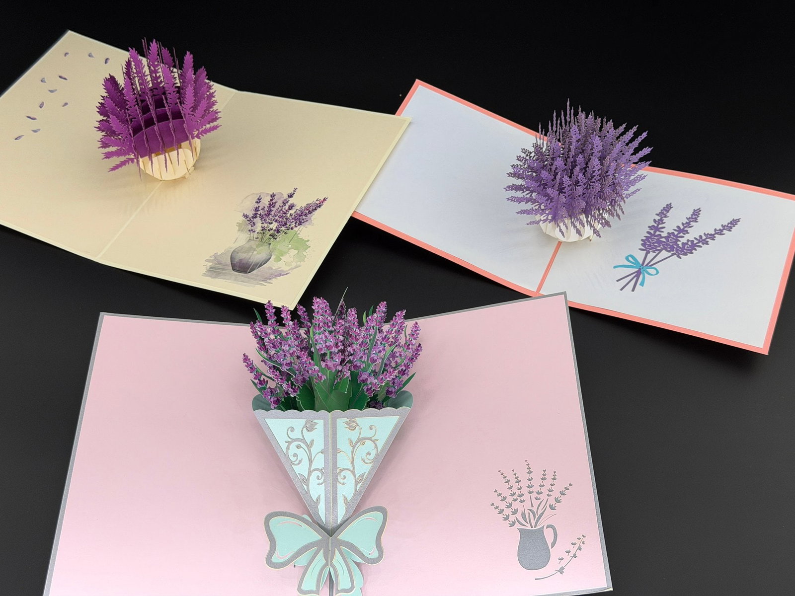 Brand New 3D Pop-up Greeting Cards Mix Lot-3 PCS: Please refer to the title and photos for the item description and condition. If you have any questions, please do not hesitate to contact us before placing your bid.We offer combined in-house shipping
