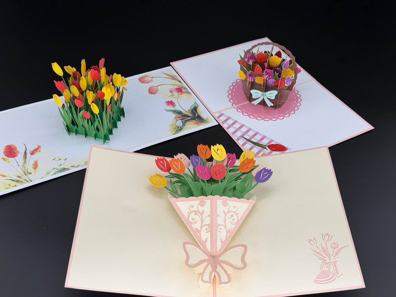 Brand New 3D Pop-up Greeting Cards Mix Lot-3 PCS: Please refer to the title and photos for the item description and condition. If you have any questions, please do not hesitate to contact us before placing your bid.We offer combined in-house shipping