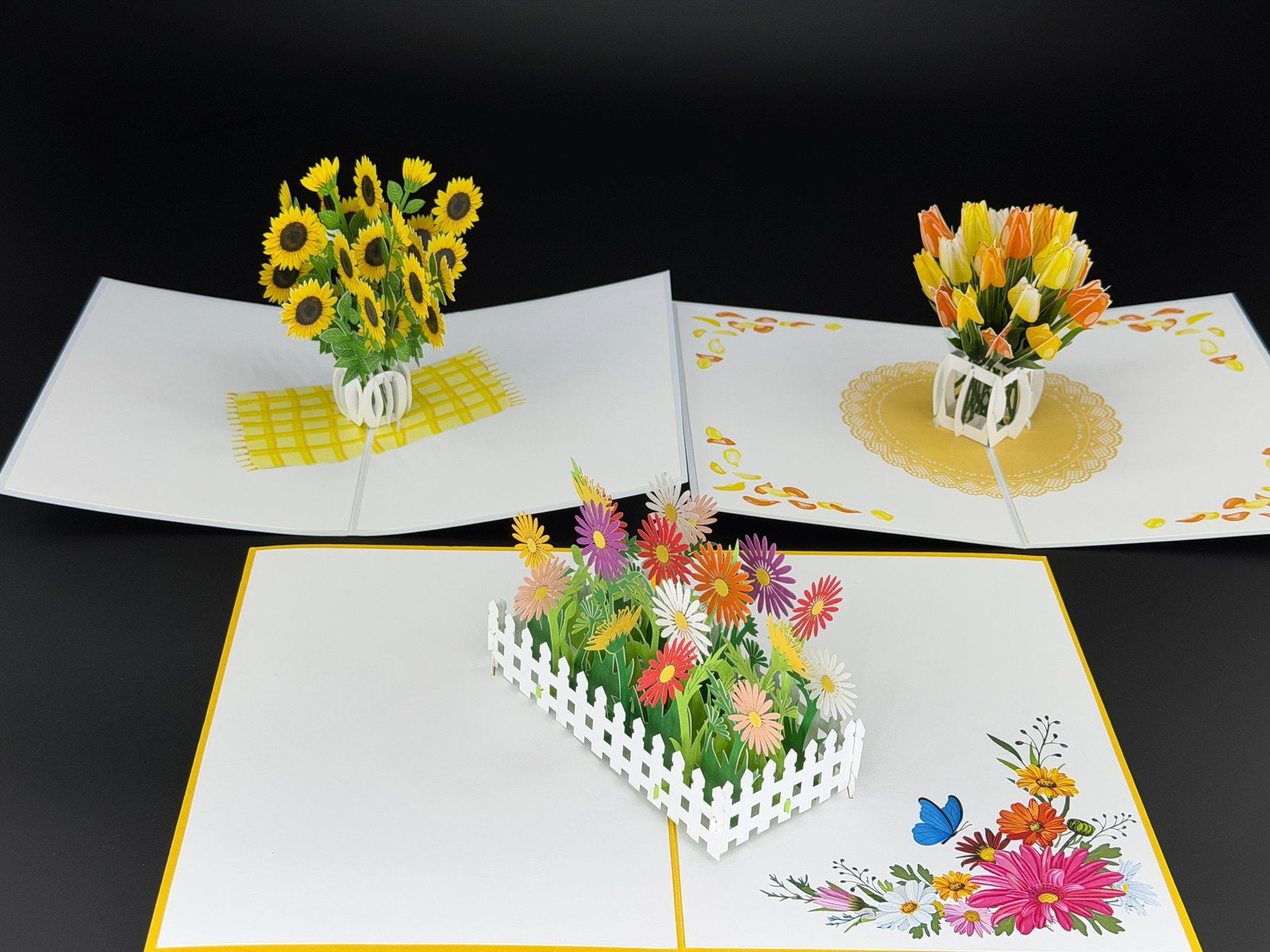 Brand New 3D Pop-up Greeting Cards Mix Lot-3 PCS: Please refer to the title and photos for the item description and condition. If you have any questions, please do not hesitate to contact us before placing your bid.We offer combined in-house shipping