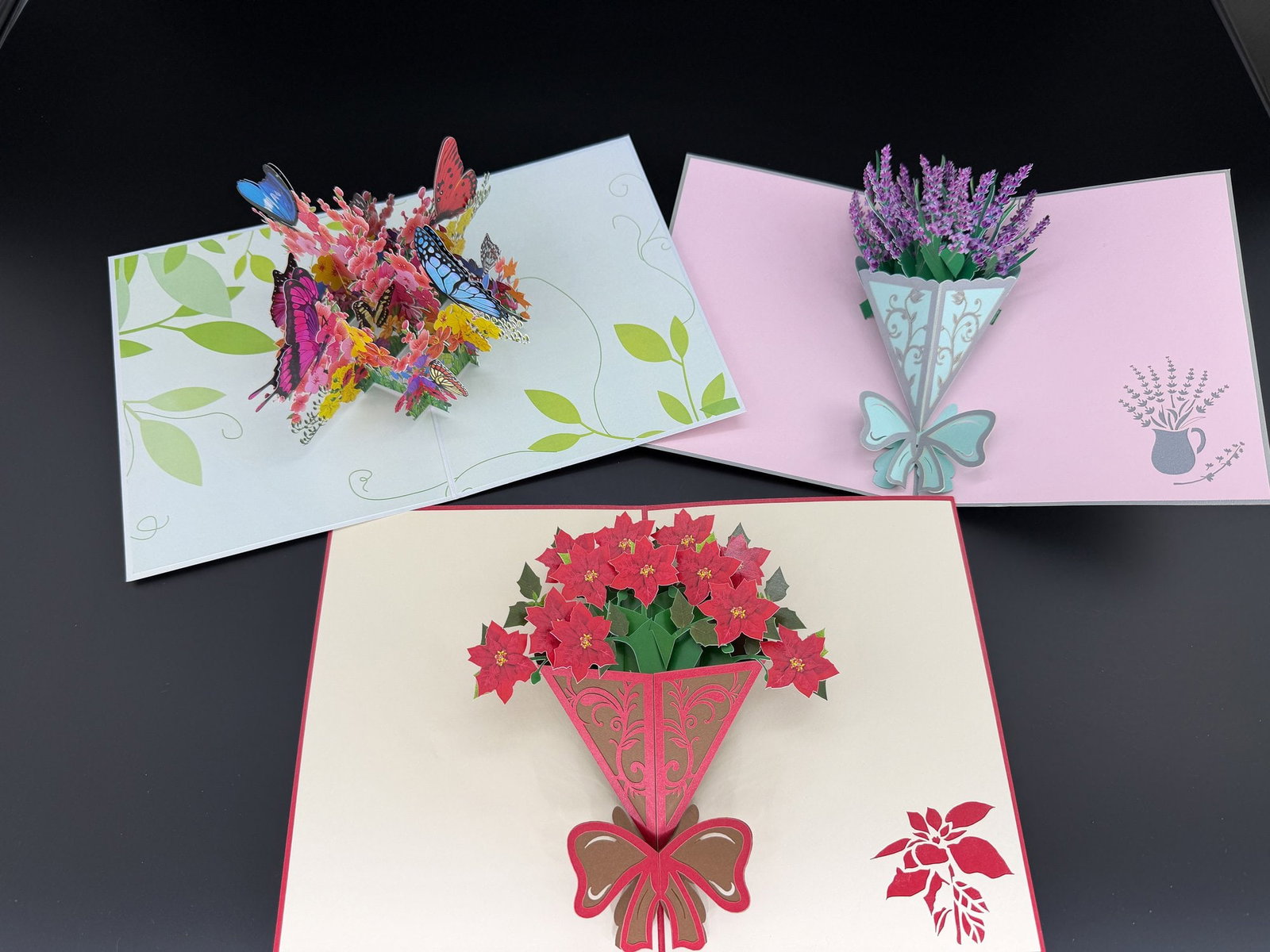 Brand New 3D Pop-up Greeting Cards Mix Lot-3 PCS: Please refer to the title and photos for the item description and condition. If you have any questions, please do not hesitate to contact us before placing your bid.We offer combined in-house shipping