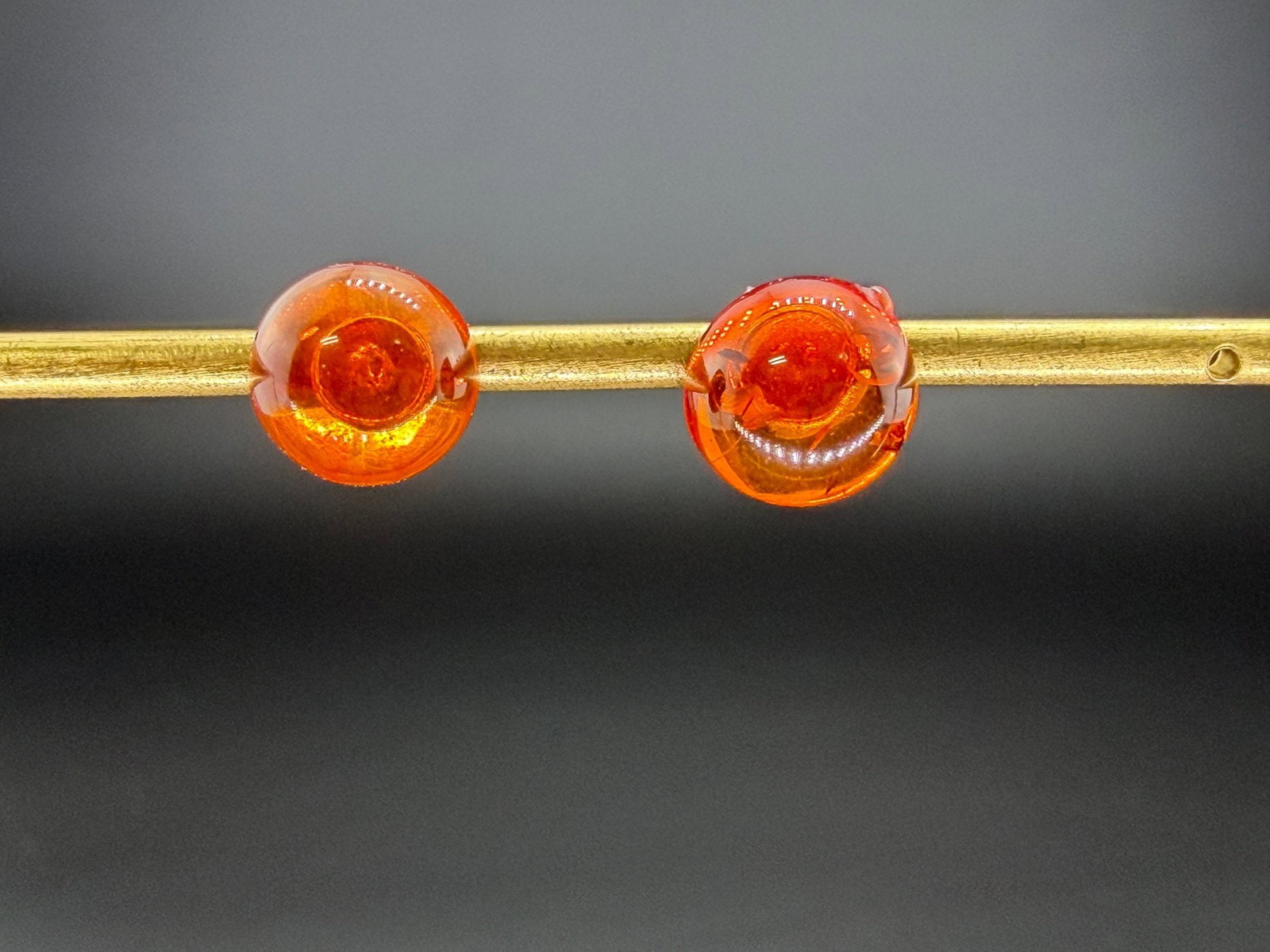 Pre-owned Baltic Amber 925 Sterling Silver Earrings: 1. Pre-owned- Baltic Amber 925 Sterling Silver EarringsAll stamps hallmarks or markings are shown as received and are for reference purposes only. Verification is the sole responsibility of the buyer.