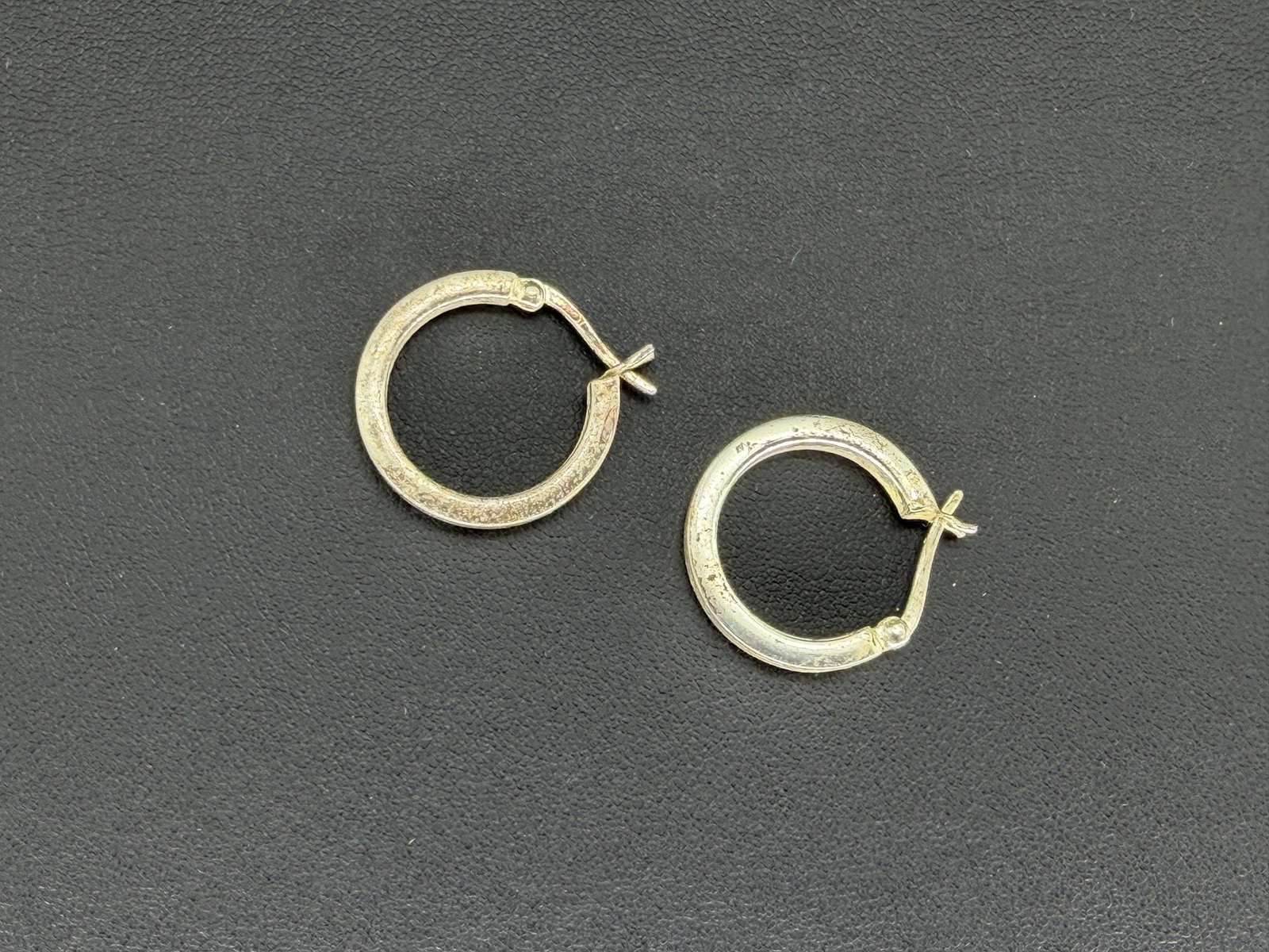 Pre-owned Vintage 925 Sterling Silver Earrings (1 of 5)