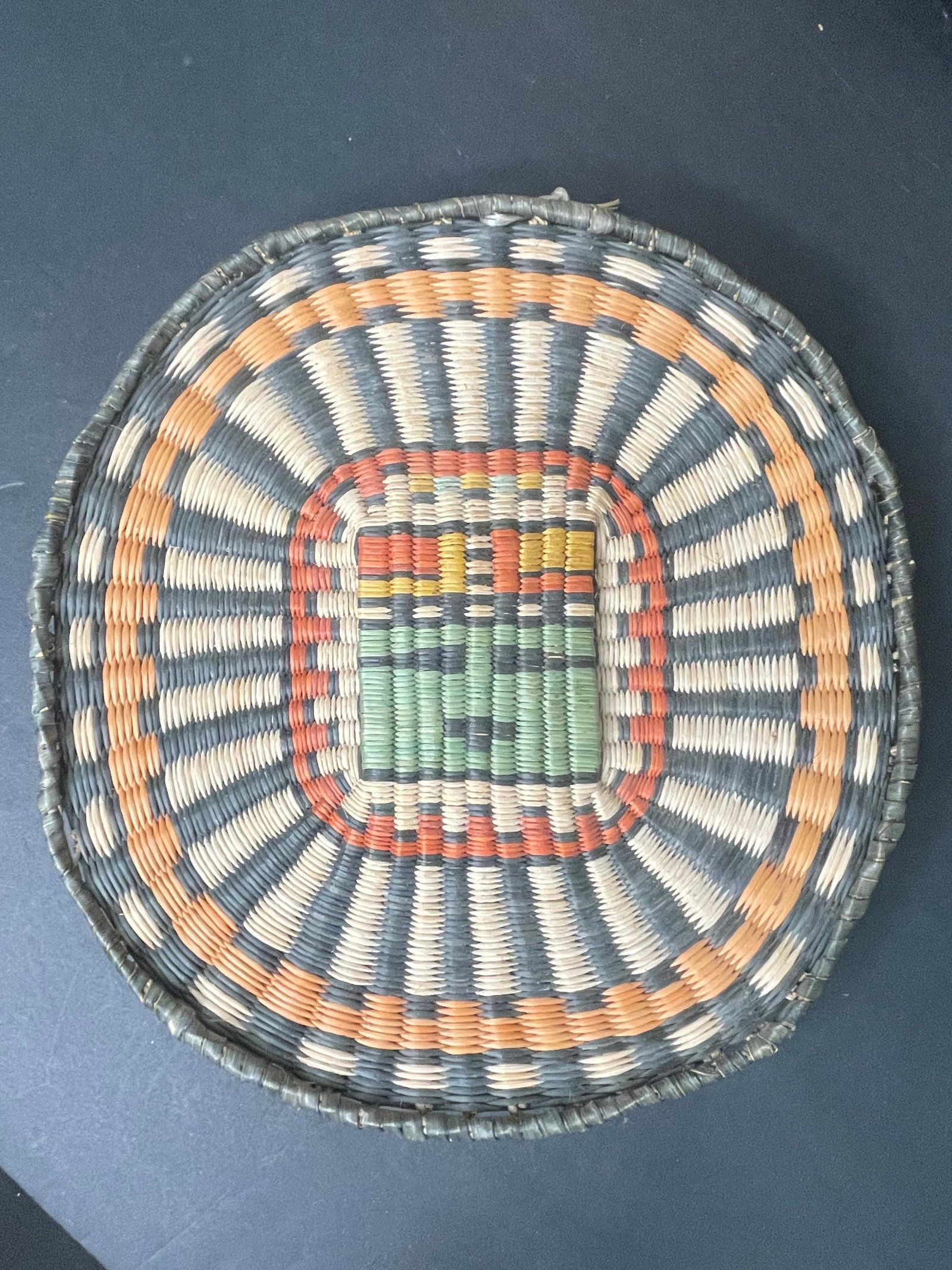 Hopi Wicker Plaques/Trays Set - 2