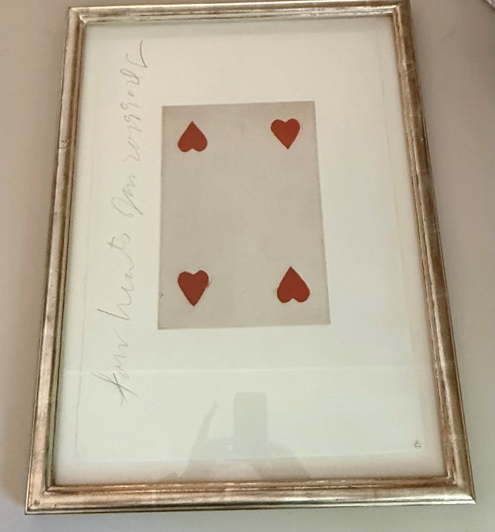 Four Hearts by Donald Sultan 2/44 - 25 x 19 (1 of 3)